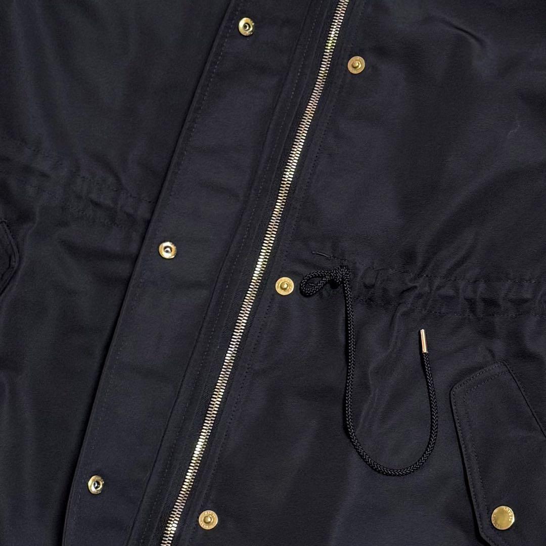 【23SS】TATRAS タトラス TESEAGE モッズコート 金ボタン 黒