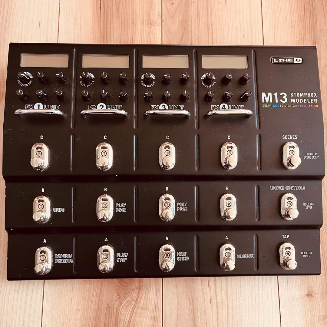 LINE6 M13 stompbox modeler マルチエフェクター