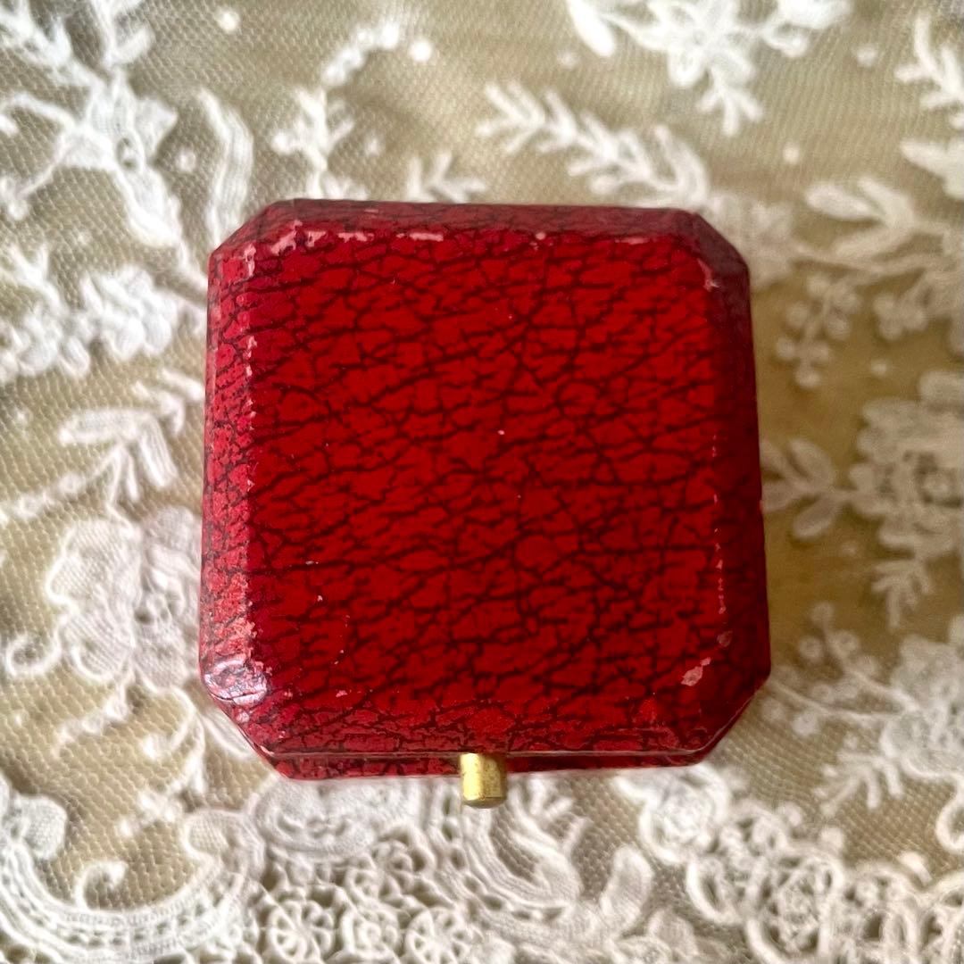 りむ　　リング用ジュエリーボックスアクセサリーケース　フランスアンティーク