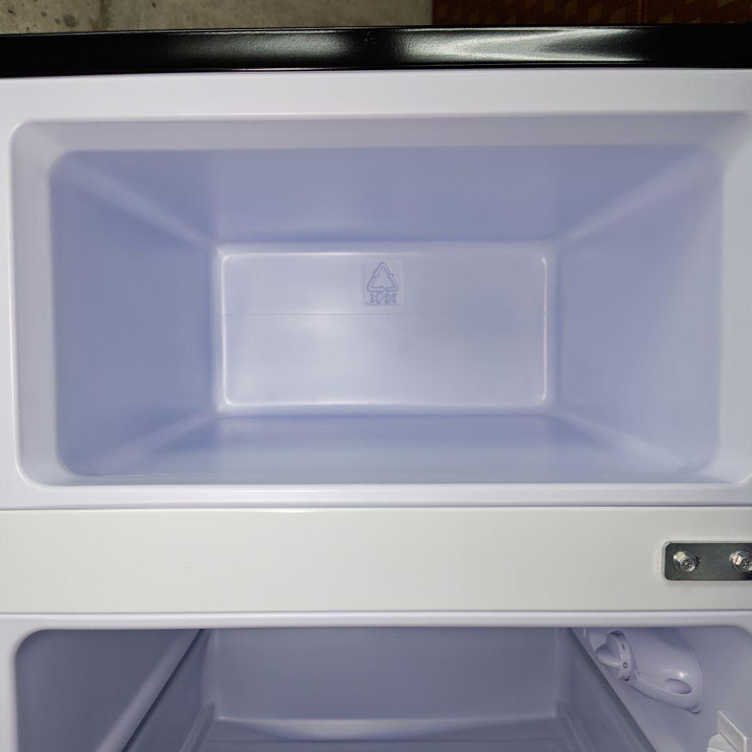 アイリスプラザ PRC-B082DM-B 冷凍冷蔵庫