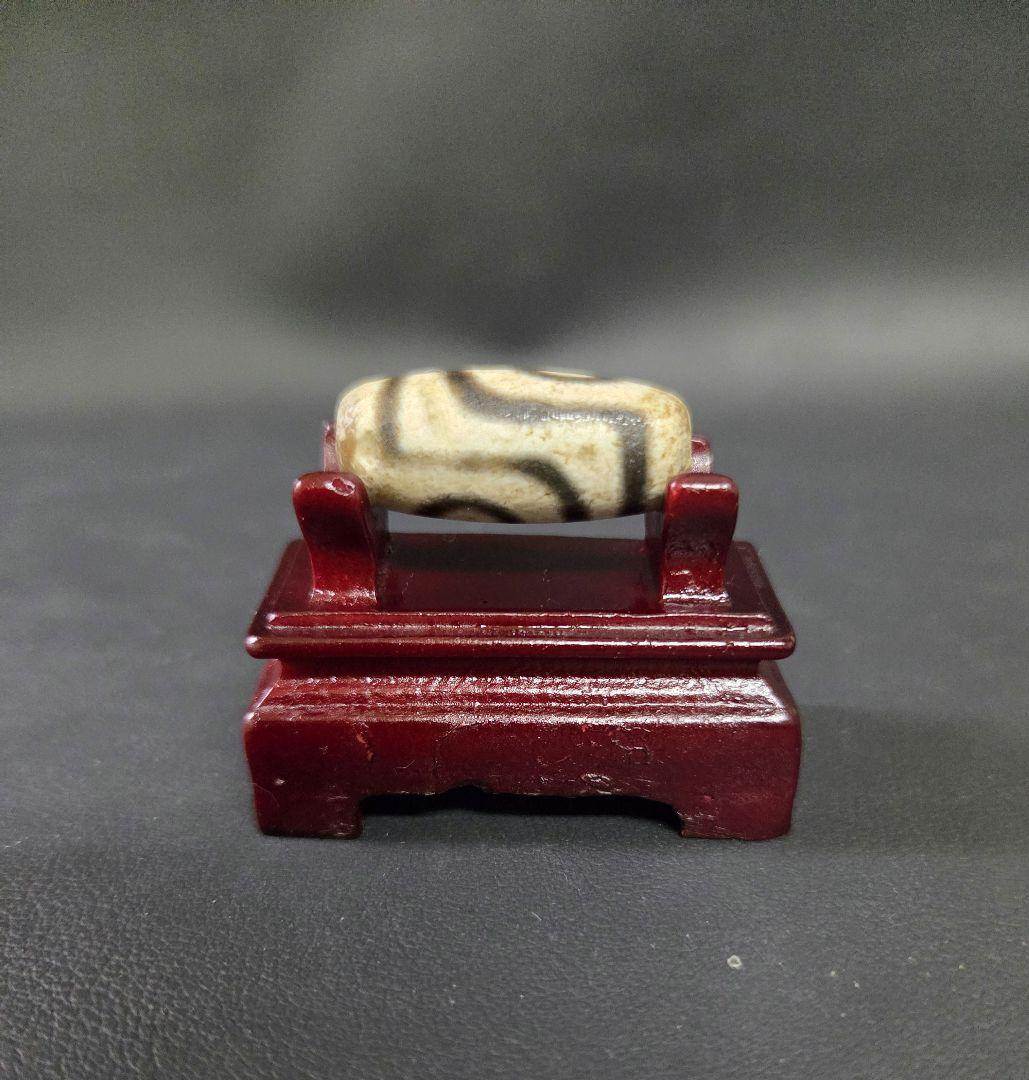 977　天珠　二眼天珠　貴重　珍品　dzibeads　！