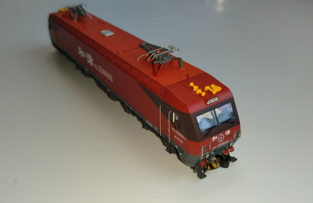 長鳴火車模型　HXD3D 電気機関車 Nゲージ