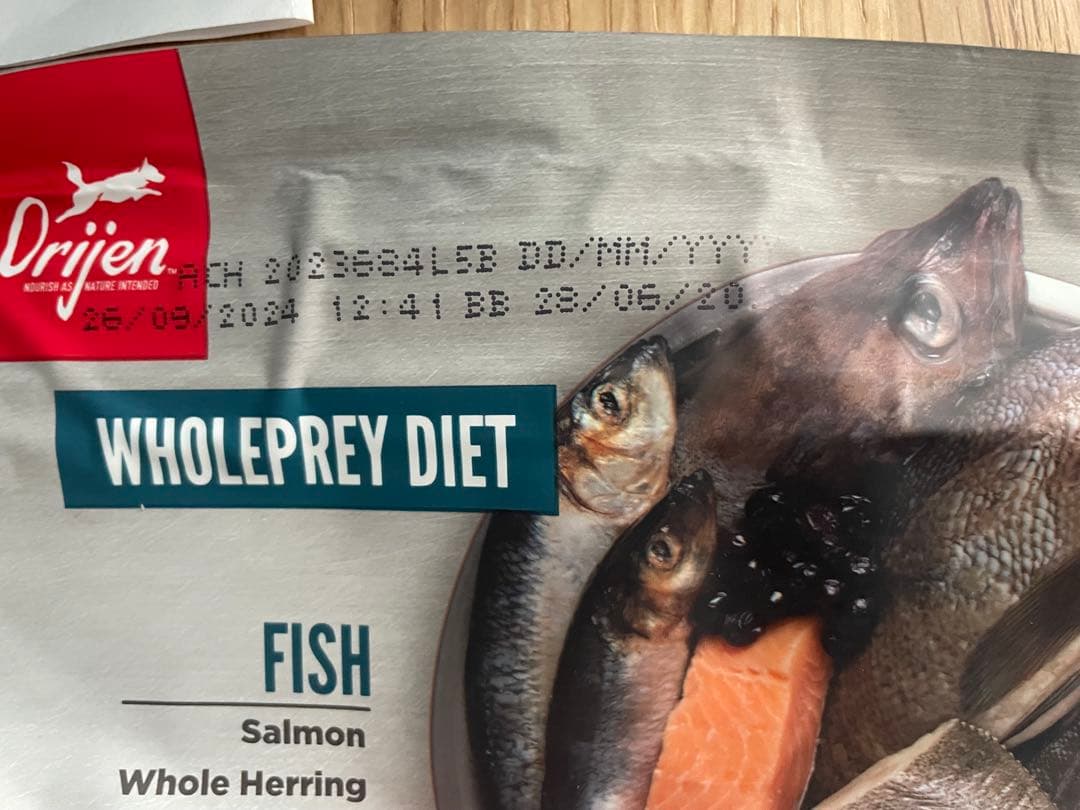 Orijen オリジンスモールブリードマリンフィッシュ1.8kg x 2袋