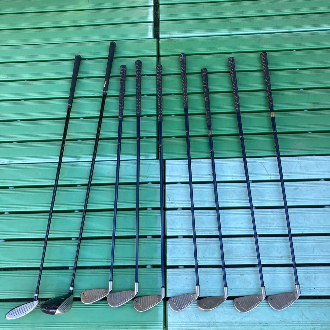 Larouge メンズ ゴルフクラブセット 9本