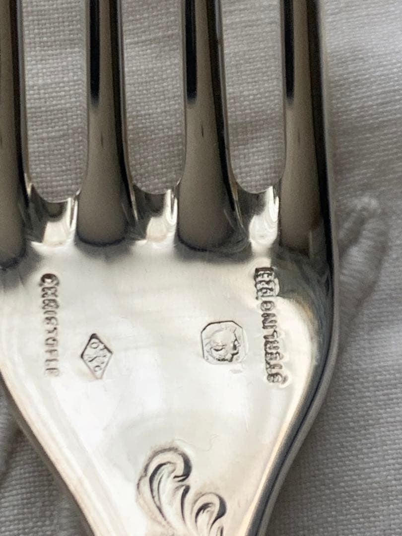 新品クリストフル マルリー　スターリングシルバー925 ３本セット　箱付き