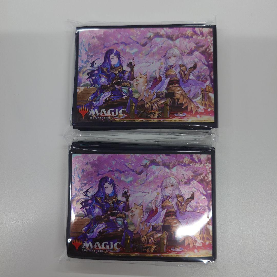 MTG 放浪皇のお花見キャンペーン　スリーブ　50枚入り✕2個セット