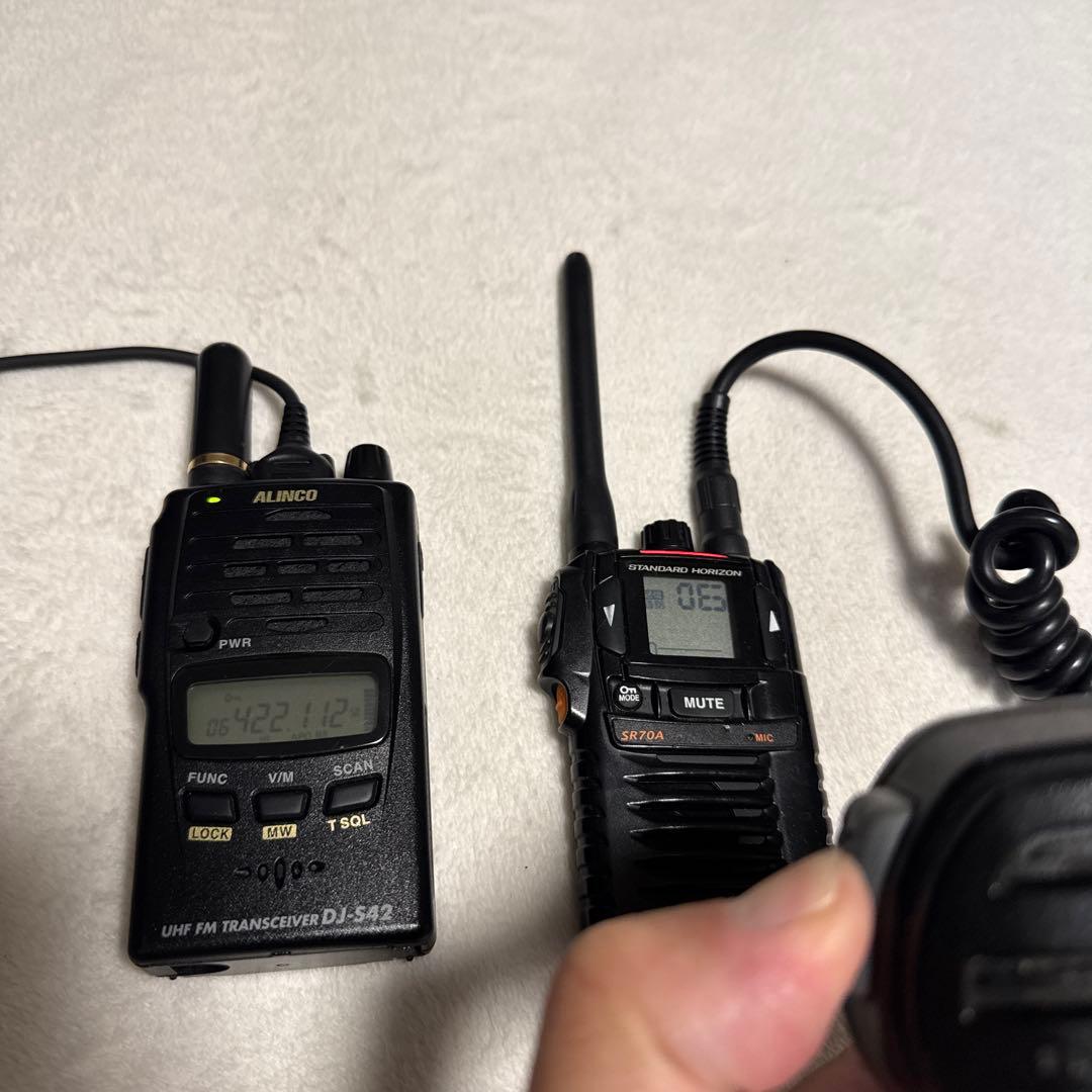 アルインコDJーS42無線機