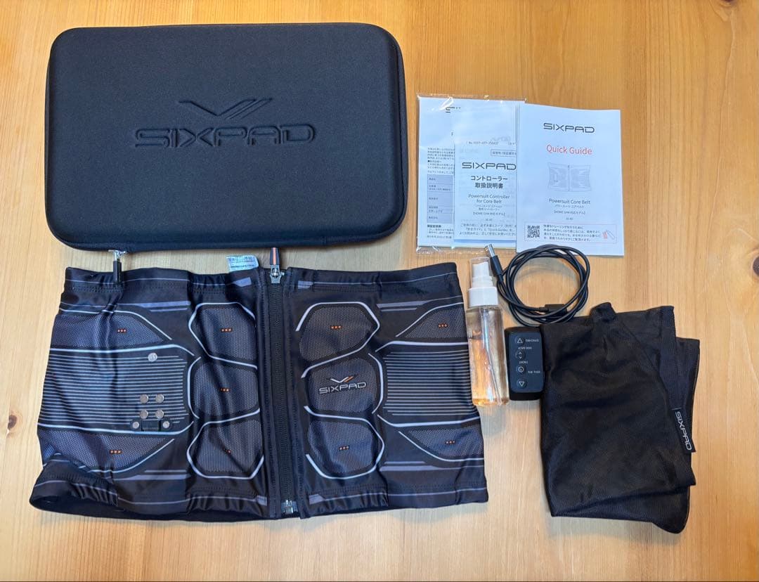良品　MTG　SIXPAD パワースーツ コアベルト コントローラー付き L