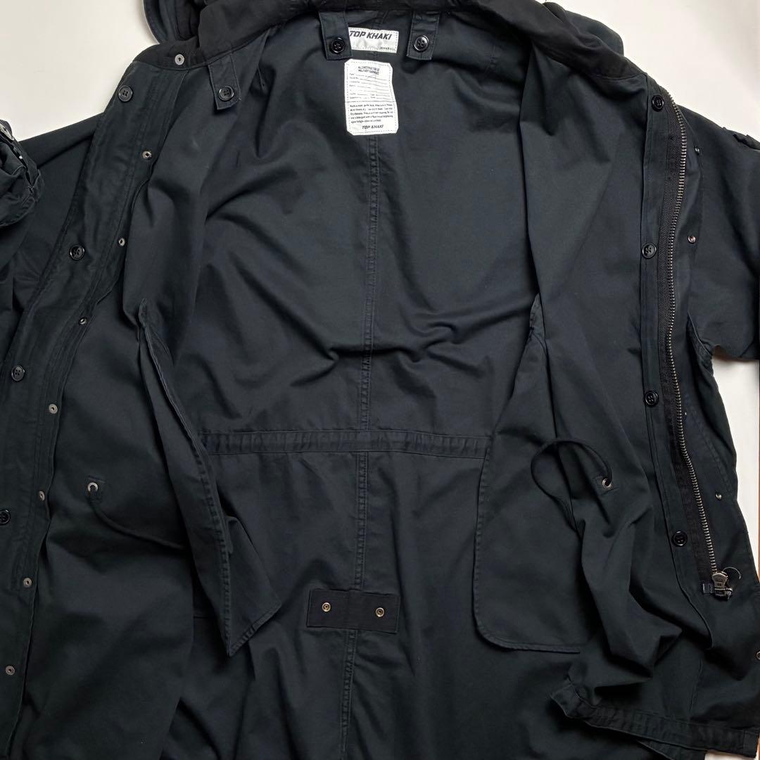 【美品】ジョンブル/TOP KHAKI/M-48フィッシュテールパーカー/コート
