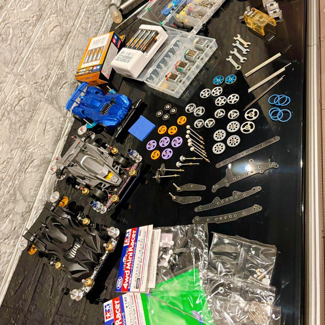 ミニ四駆引退セット&希少パーツ、希少ミニ四駆 値下げ交渉可能