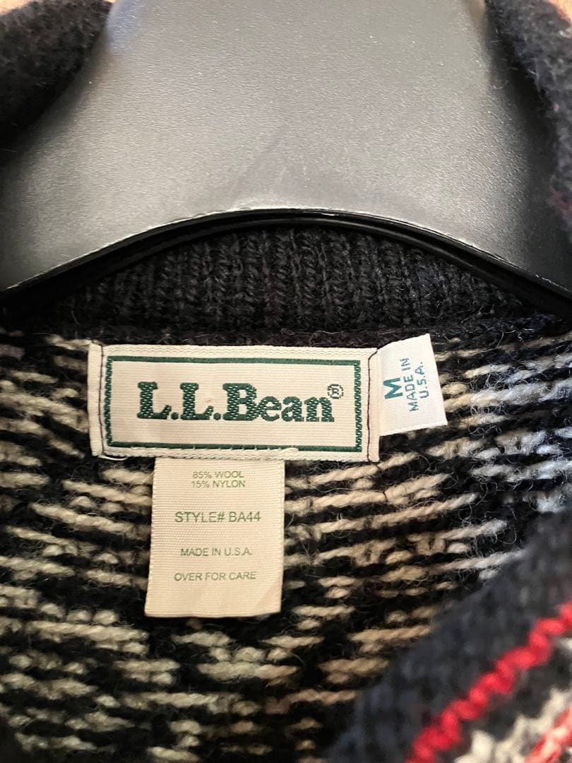 二宮こずえさん着用！エルエルビーン チロルニットカーディン ノルディック