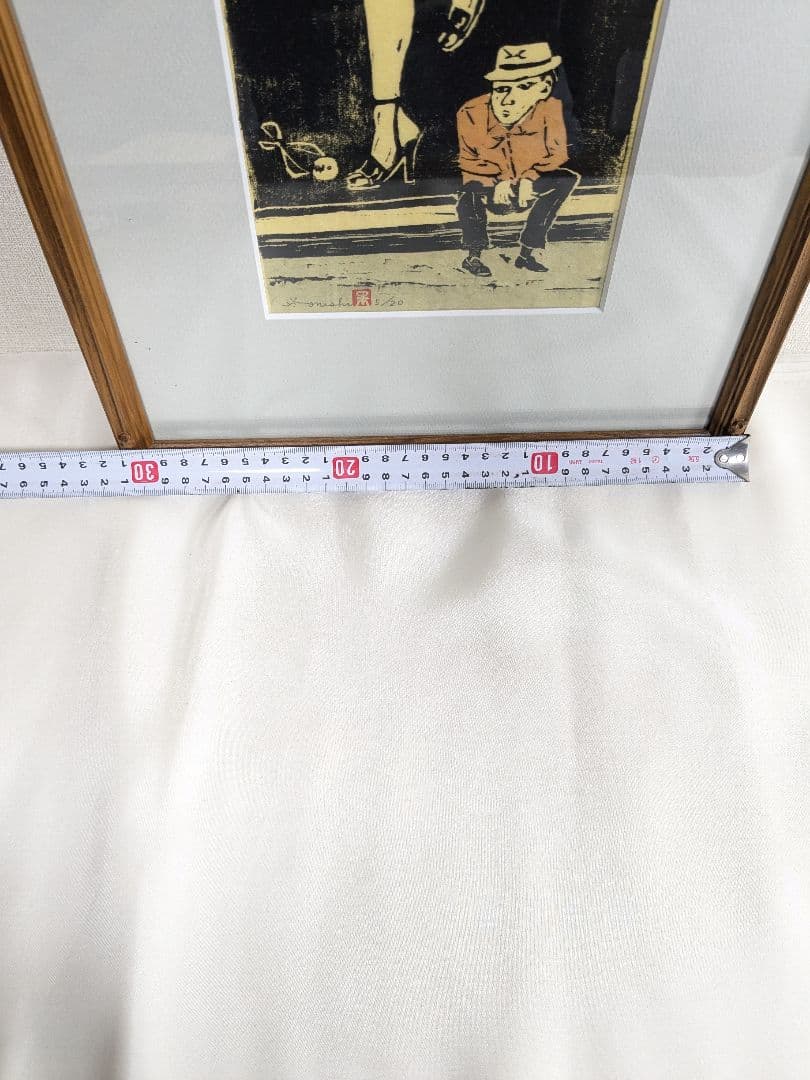 小西保文 リトグラフ 広告板