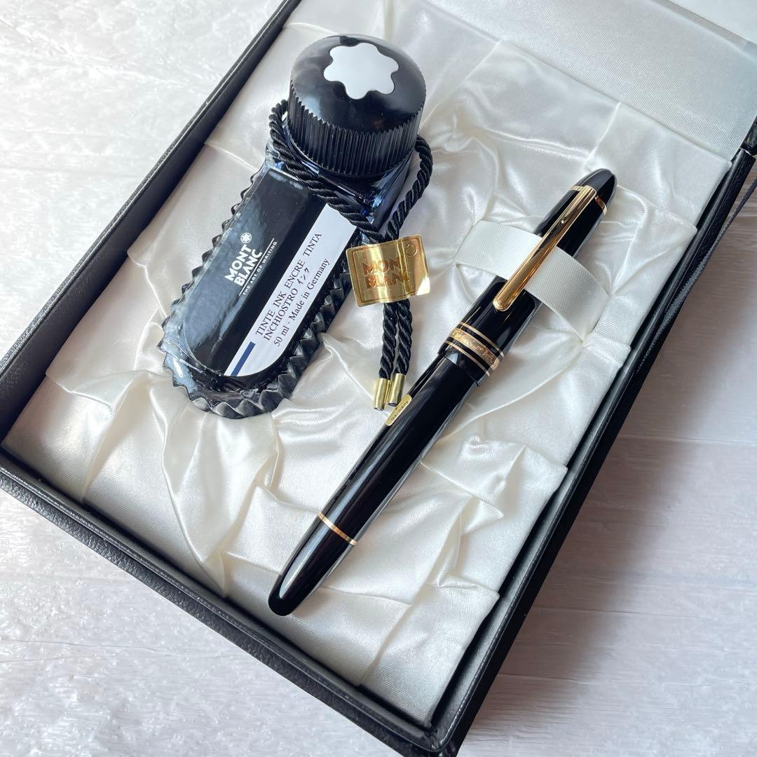 【未使用】モンブラン マイスターシュテュック インク付　保証書あり