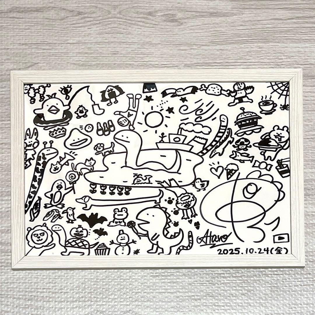 昊*星様 10月24日にライブ配信でみんなで書きあげたイラスト作品