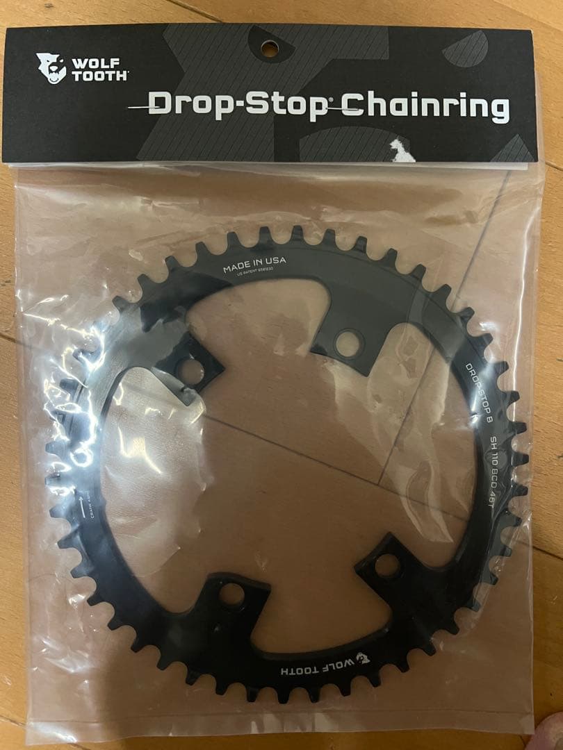 【新品】WOLFTOOTH ( ウルフトゥース ) チェーンリング 46T