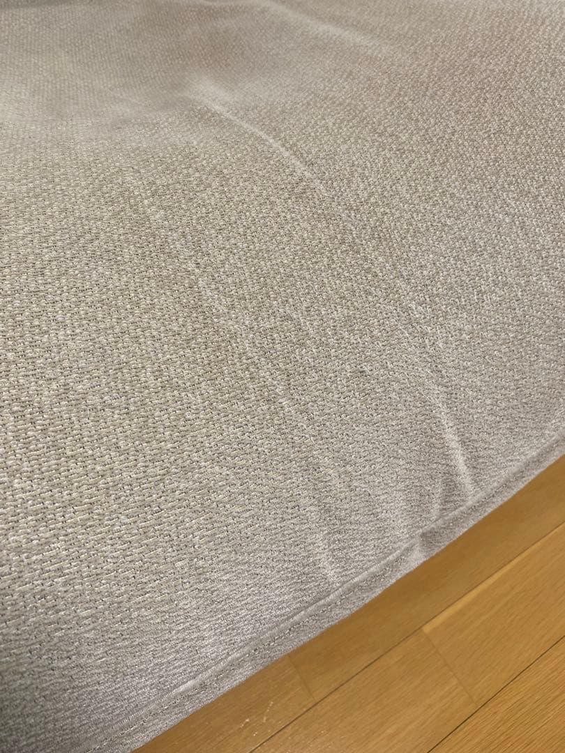 『ぽとゆ』リーン・ロゼ　ロゼカラン1P ファブリックソファ