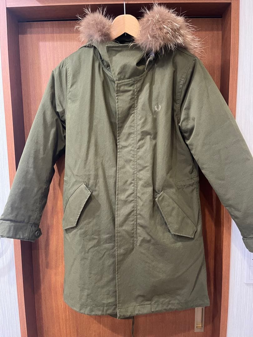 FRED PERRY カーキ モッズコート Sサイズ