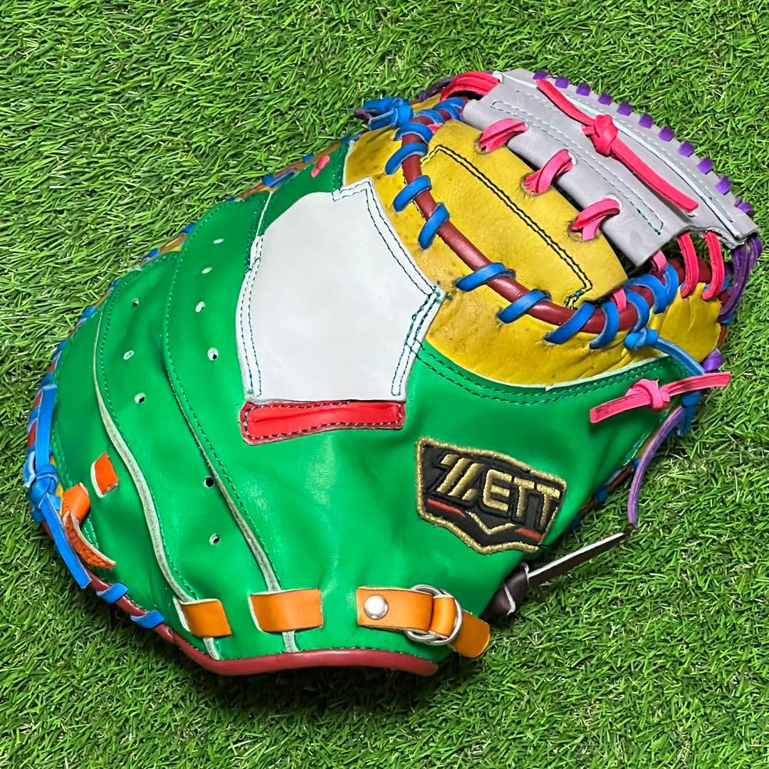 ZETT 硬式用キャッチャーミット　カスタム品