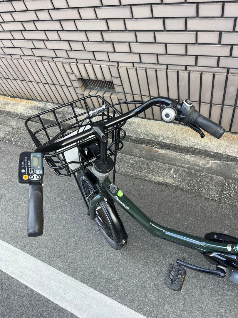 13.2ah5点灯パナソニック子供乗せ電動アシスト自転車20インチ