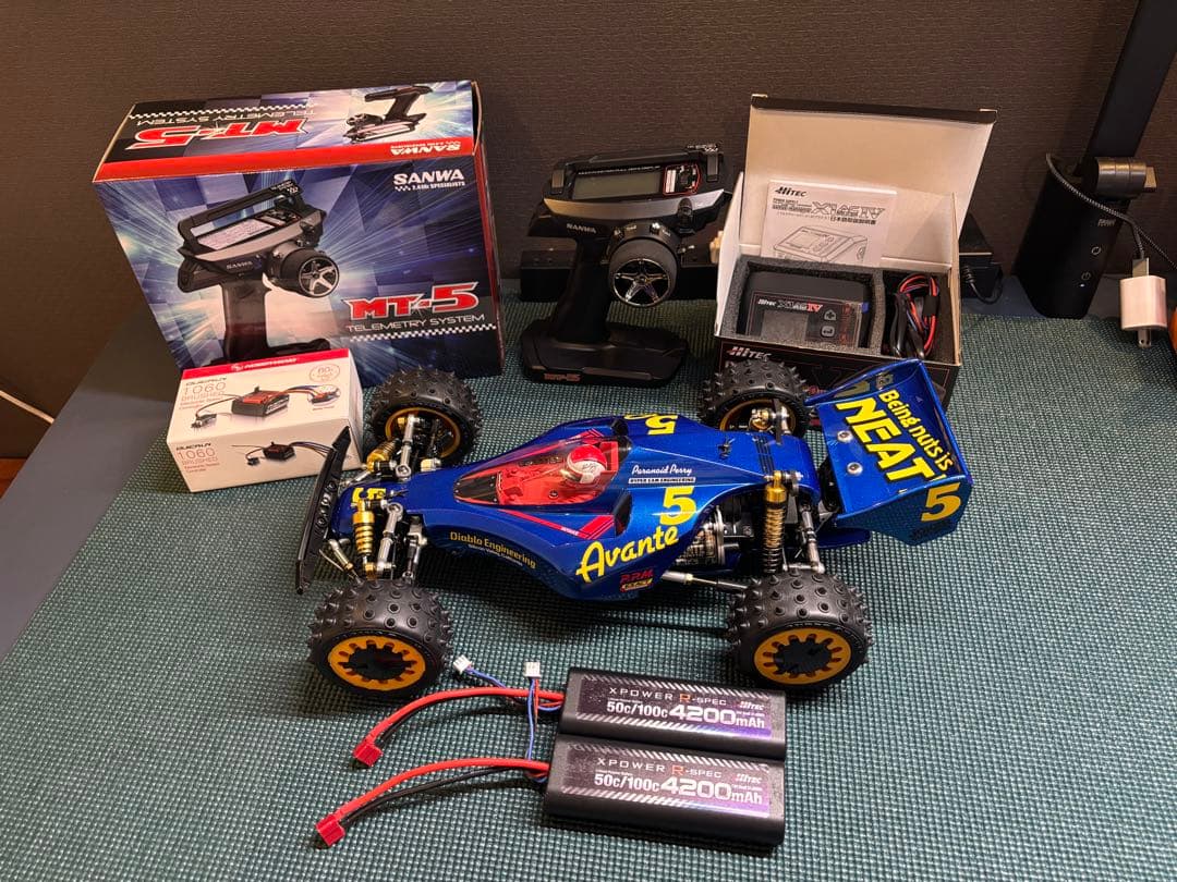 タミヤ アバンテ2011 フルセット MT-5 PGS-CX2