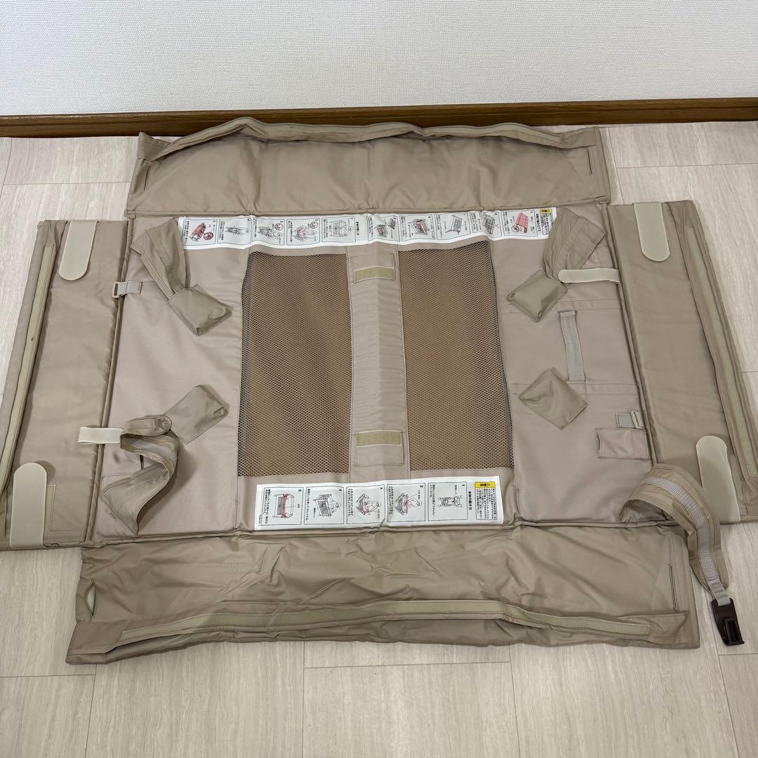 【美品】アップリカ ココネルエアー ベビーベッド ココア