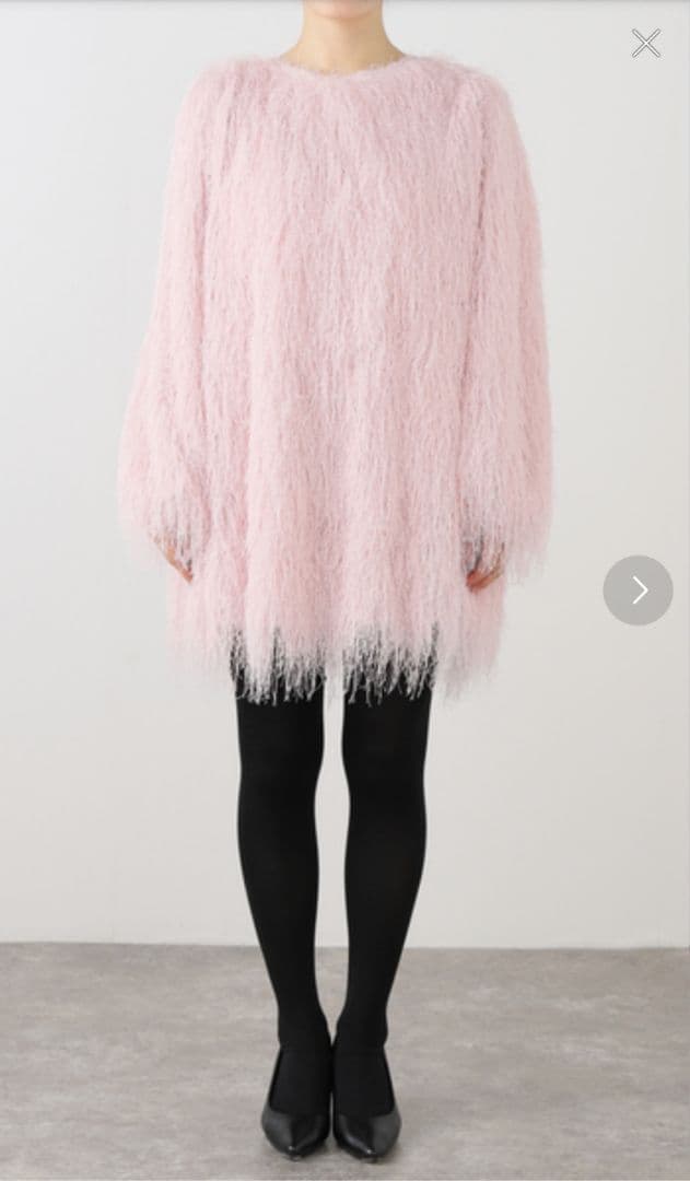 sisterjane☆シスタージェーン☆フリンジミニドレス☆chara着チャラ着