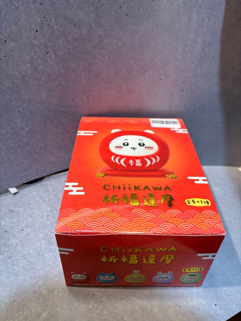 祈福達摩 全5+1種 2026年台湾限定　7-11ちいかわだるまフィギュア