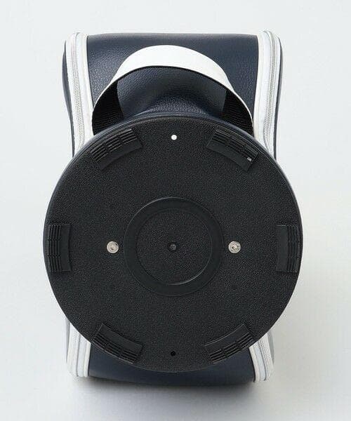 新品 23区ゴルフレディース 大人可愛い キルト×エナメル キャディバッグ