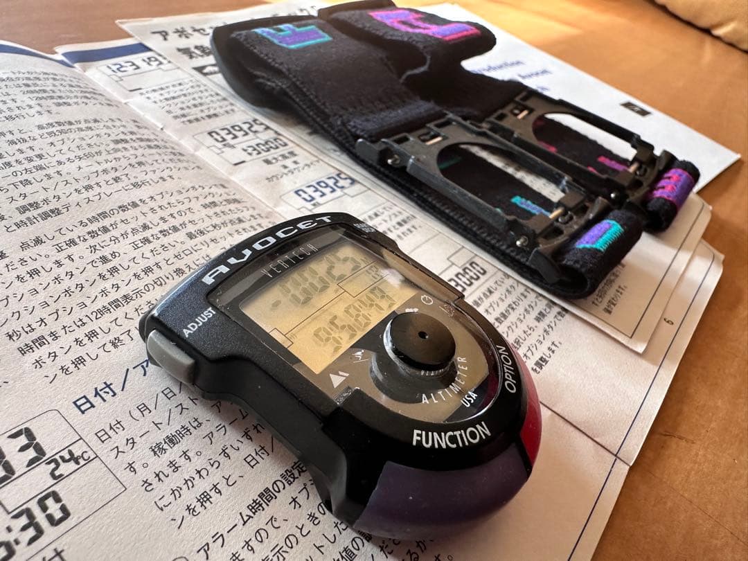 AVOCET VERTECH アボセット デジタル時計 スキー スノボード