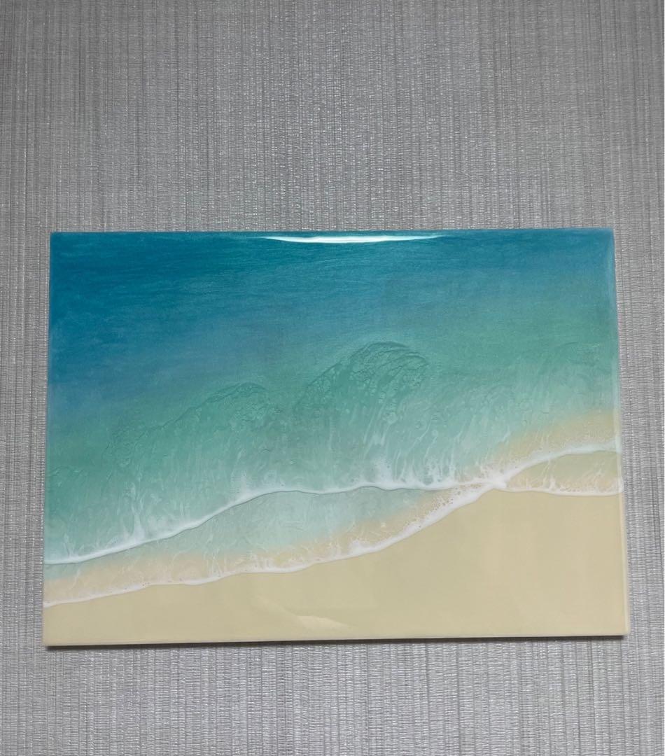 レジンアート　海