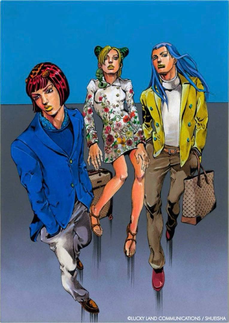 【※店舗限定品！】 ジョジョの奇妙な冒険 ストーンオーシャン グリッター缶バッジ