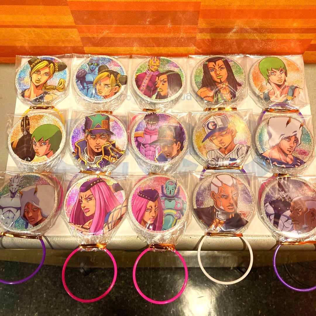 【※店舗限定品！】 ジョジョの奇妙な冒険 ストーンオーシャン グリッター缶バッジ