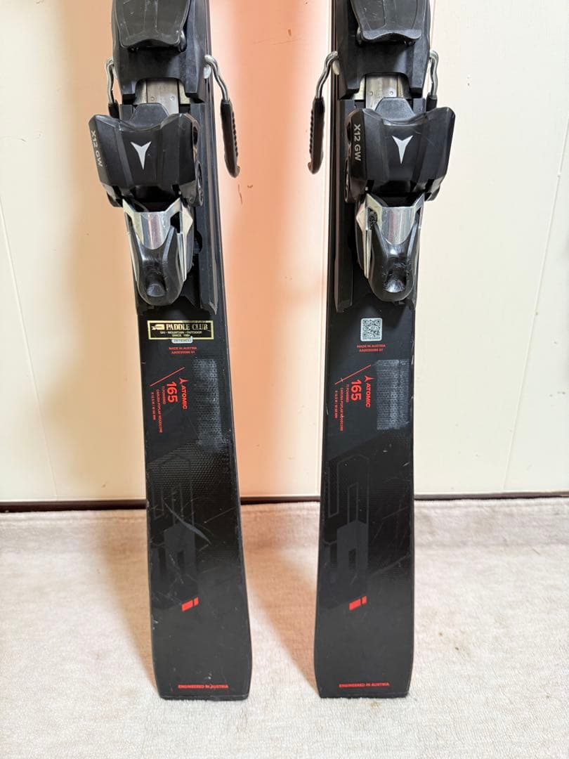 24モデル ATOMIC REDSTER S9i 165cm + X12GW