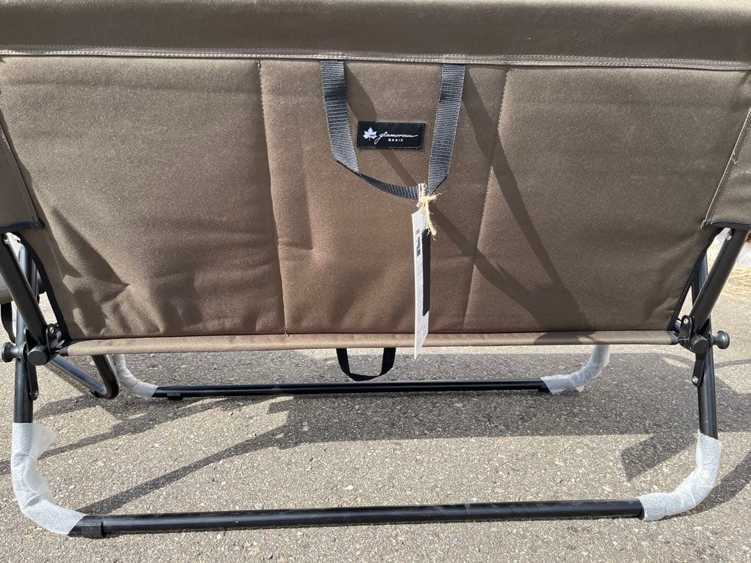 定価¥45000 ロゴスベーシックチェアーカバーセットキャンプカーキベージュ美品