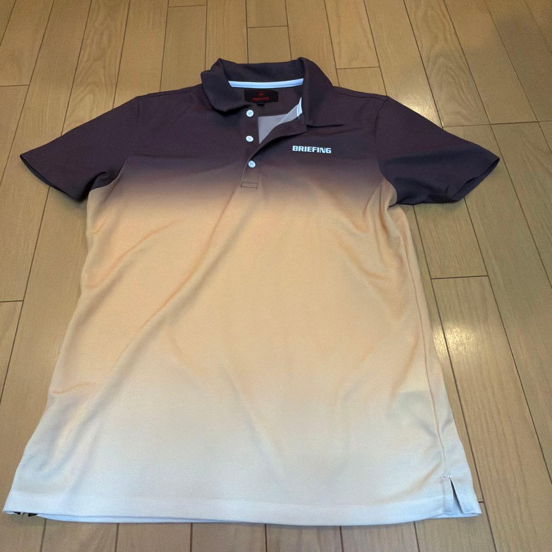 BRIEFING グラデーションポロシャツ