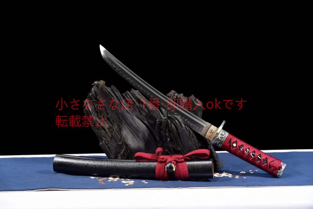 12寸T 10覆土焼刃武士短刀『ファージ』古兵器 武具 刀装具 日本刀  居合刀