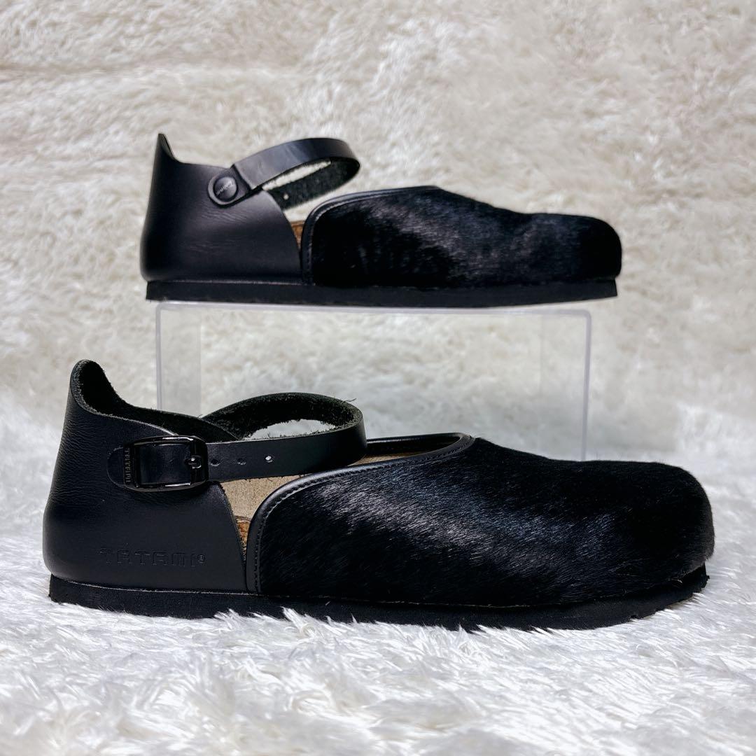 希少 TATAMI ビルケンシュトック ヘッセン ハラコ 37 クロッグサンダル