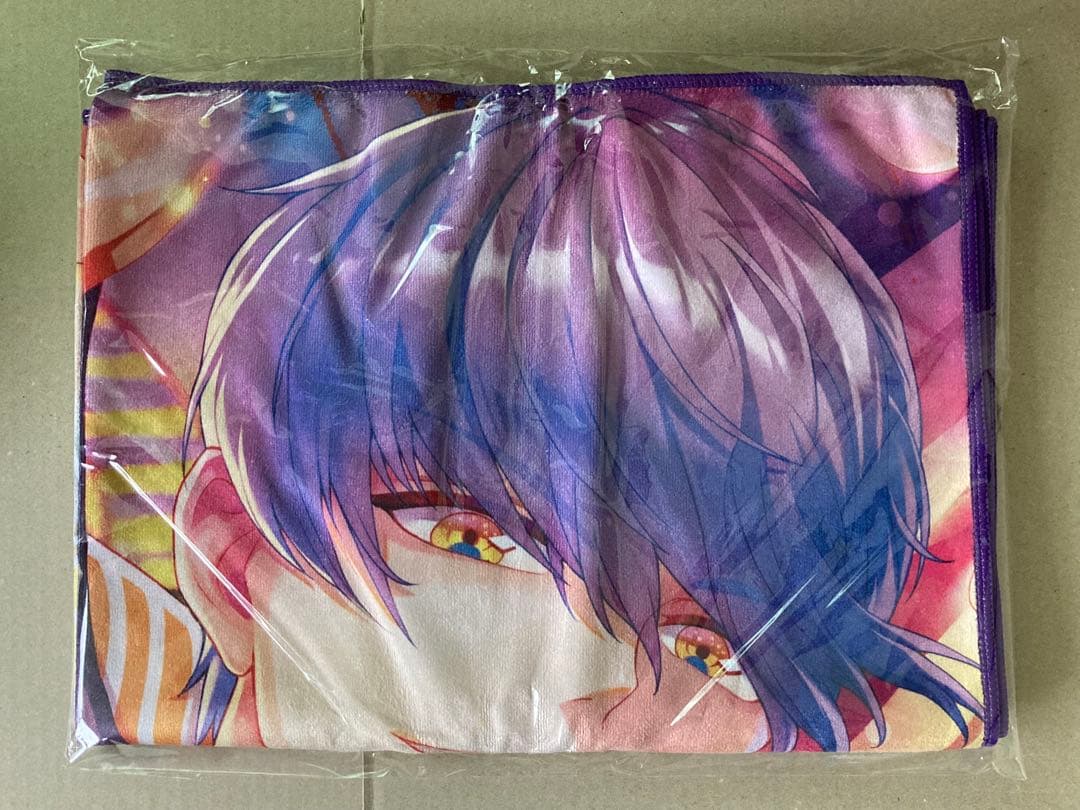 Obey Me! 複製サイン入りビジュアルBIGタオル レヴィアタン　楽コレ