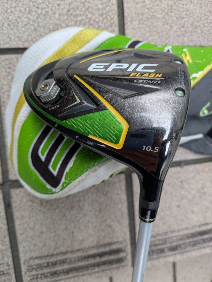 Callaway Epic Flash 10°5 シャフト交換済み　SR