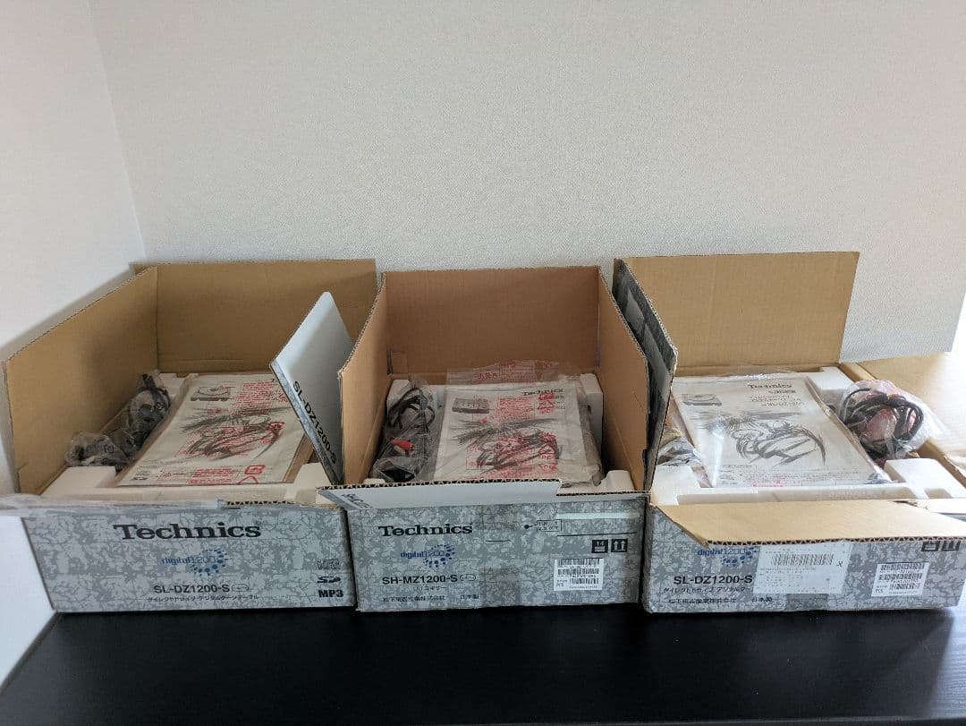 （美品）テクニクス SL-DZ1200 ×2 & SH-MZ1200 DJセット