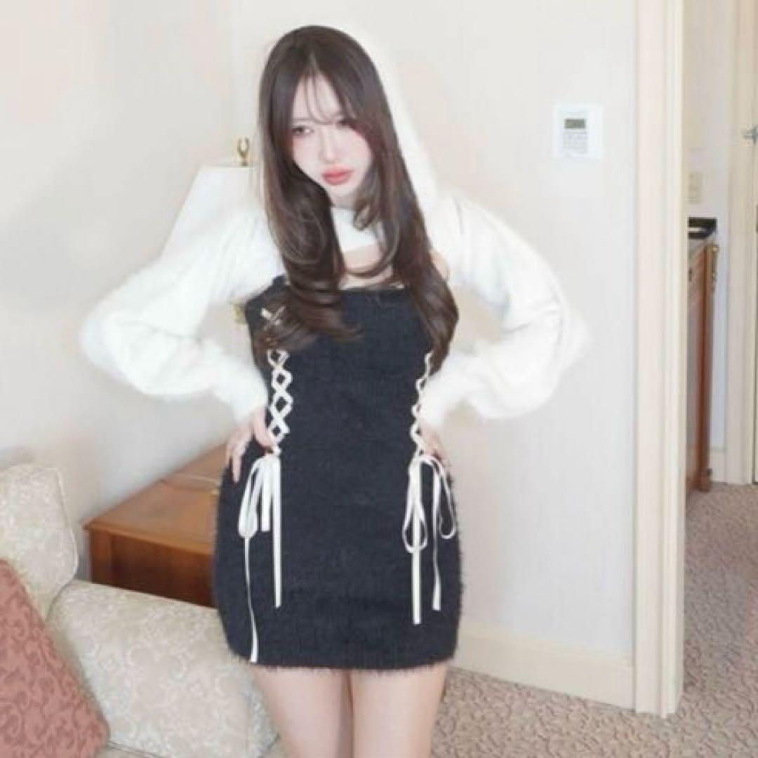 Amerge feather foodie onepiece ワンピース タグ付