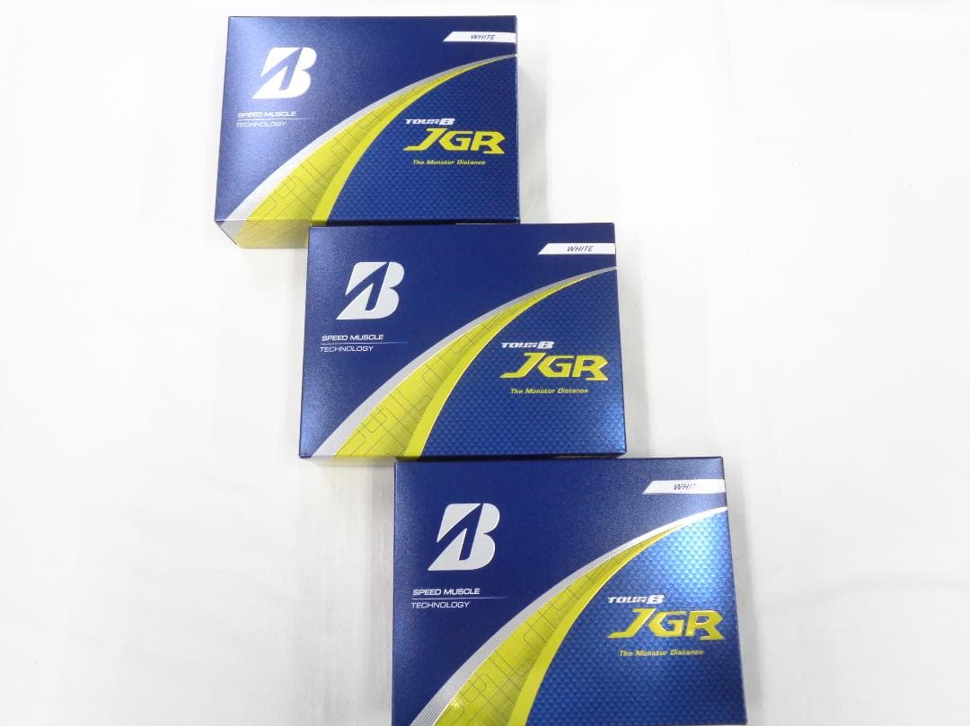 ★新品未使用★ブリヂストン TOUR B JGR ホワイトゴルフボール 3ダース