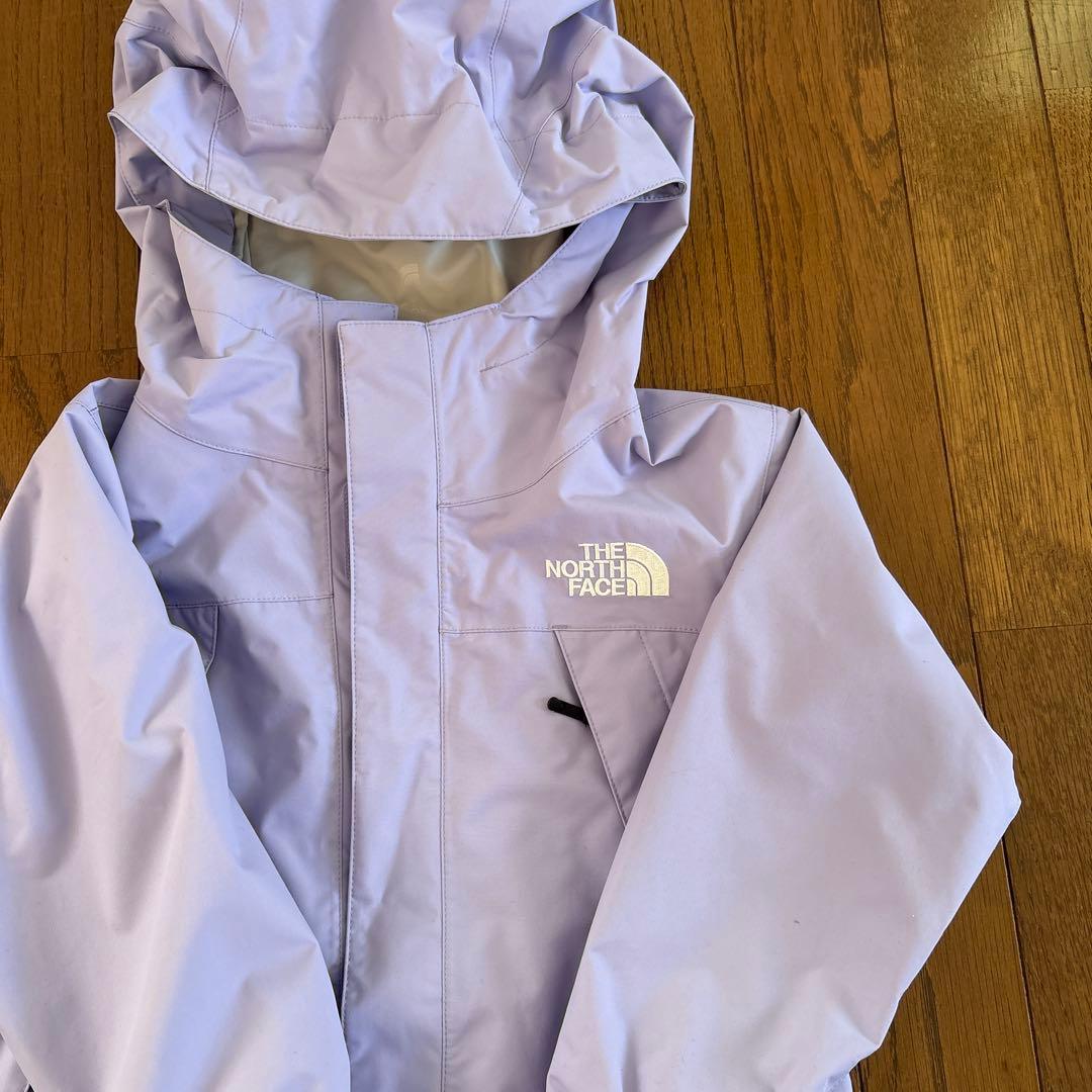 新品同様♡ノースフェイスキッズ♡NPJ62275♡パープル♡110