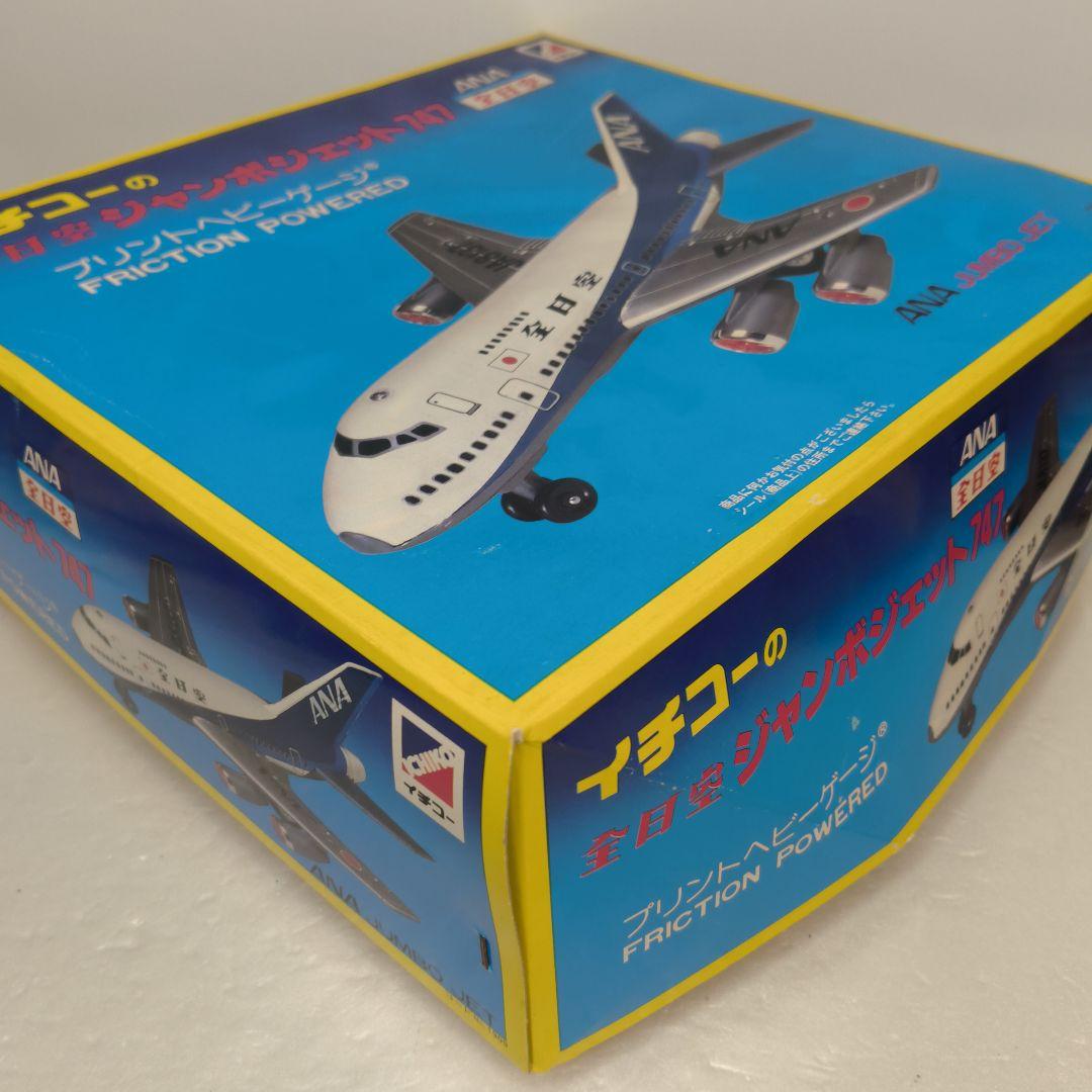 ブリキ 飛行機 ビンテージ 全日空 ANA ジャンボ 747 イチコー
