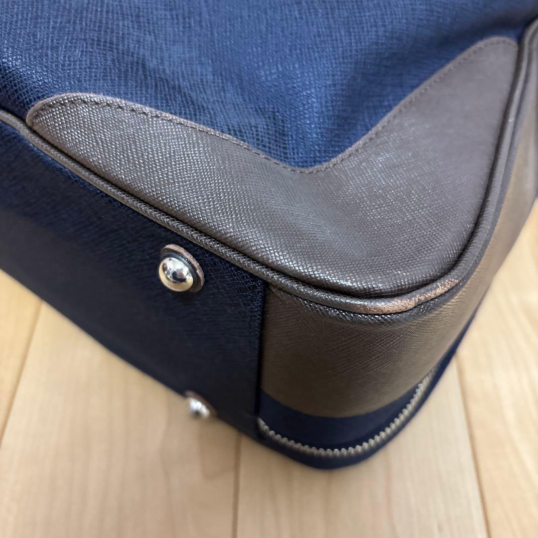 Pellemorbidaビジネスバッグ　紺