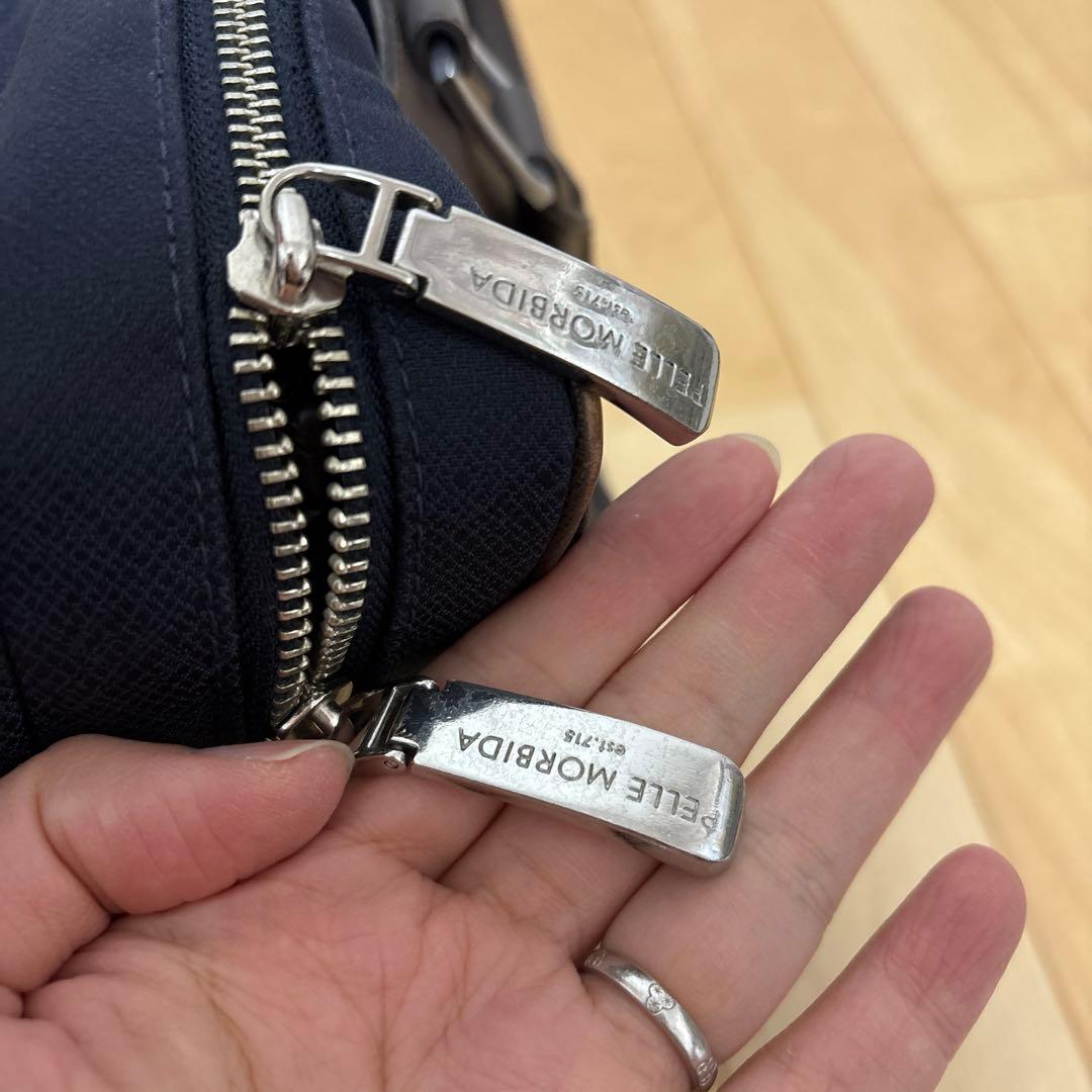 Pellemorbidaビジネスバッグ　紺