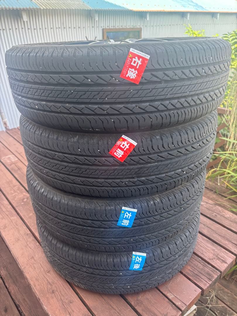 ①まきたんさん専用出品　165/60R15 4本全部落札条件出品　1本分の価格