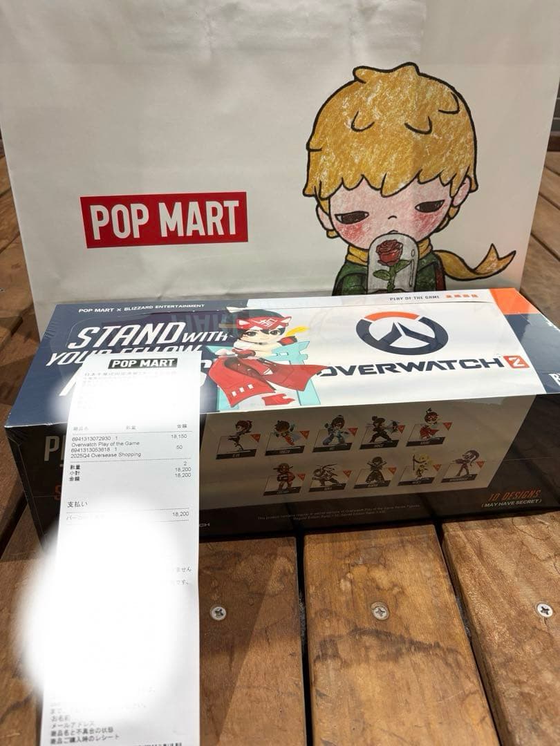 【新品未開封】POP MART OVERWATCH アソートボックス　フィギュア