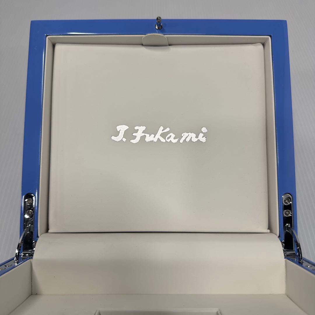 美品 T.Fukami 深見東州 晴天でキラキラしている自由と柴山潟 時計ケース