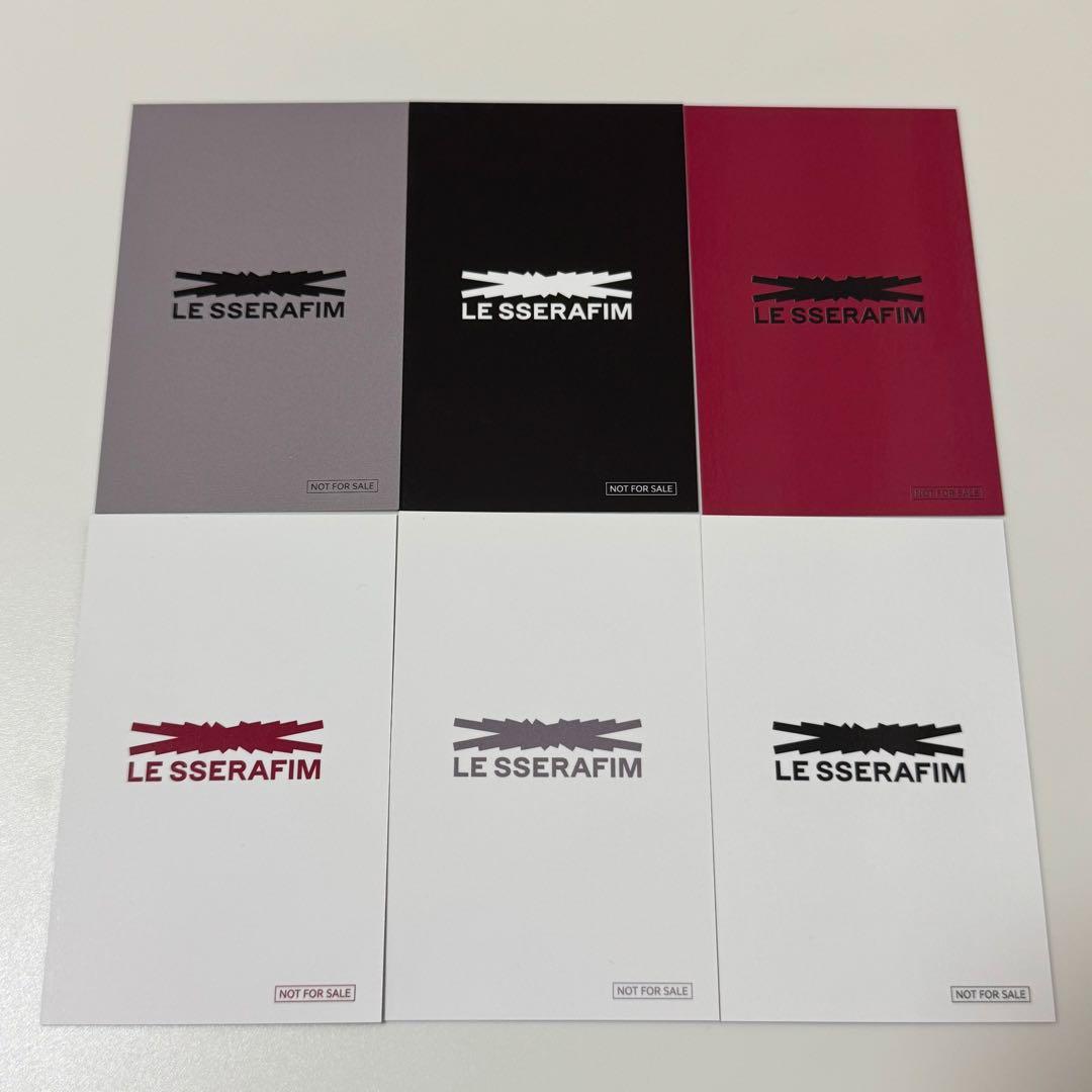 LE SSERAFIM ルセラ ラキドロ UNFORGIVEN ウンチェ コンプ